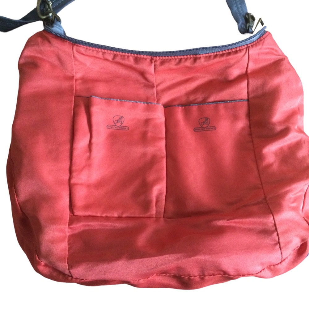 Travelon Gray Anti-Theft Nylon Crossbody Bag - Picture 8 of 16